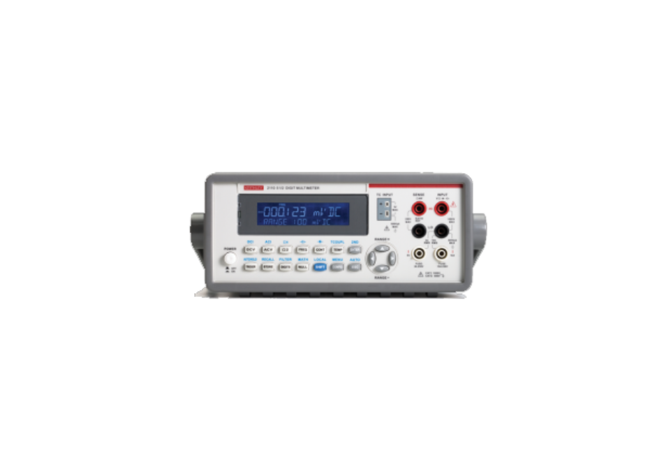Keithley 2110 系列：5½ 位双显示器 USB 万用表